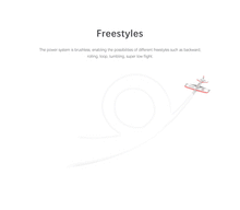 Radiolink A560 560mm Wingspan 3D Poly Fixed Wing RC Aircraft Drone Airplane RTF 2KM For Beginner Trainer 