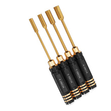 YZ-028 4pcs 4.0/5.5/7.0/8.0mm Hexagonal Titanium Screwdriver Tool Set For RC Model