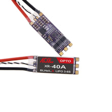 AGFRC XR-40A Dshot600 BLHeli_S 40A Brushless ESC 3-6s Lipo OPTO for RC Drone FPV Racing