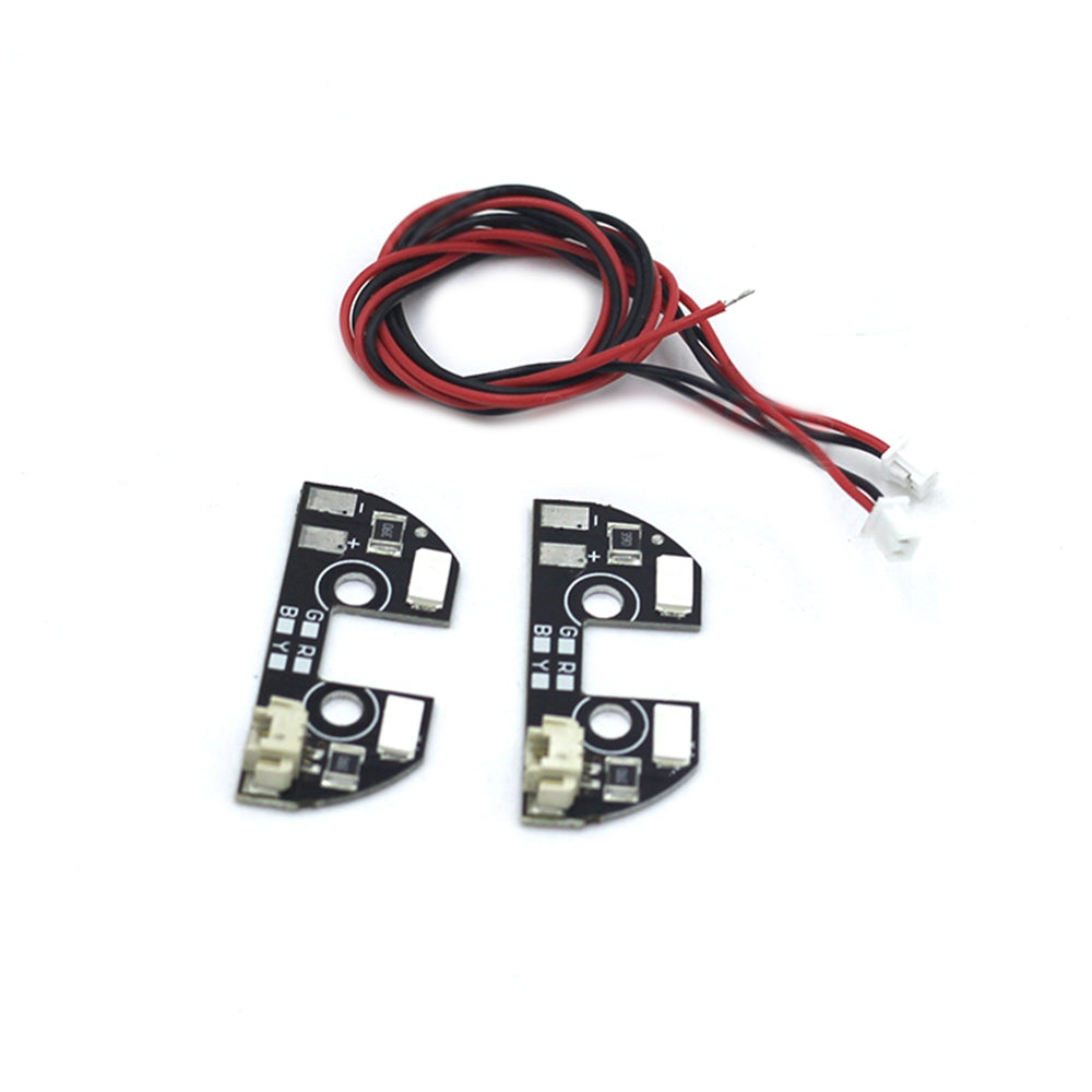 2 PCS Flash Direction LED Night Avigational Light Controller Indicator For All Flight Controller F450 F330