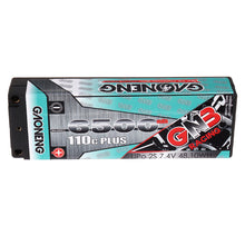 Gaoneng GNB 7.4V 6500mAh 110C 2S Lipo Battery T/5.0 Banana Plug for 1:10 RC Car