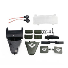 JJRC Q60 Kit 1/16 2.4G 6WD Off-Road Military Truck Crawler RC Car