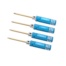 RJXHOBBY Mini Hex Wrenches Screwdriver Tools 1.5mm 1.65mm 2.0mm 2.5mm for RC Drone 4 PCS