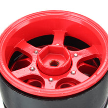 AUSTAR 4PCS Aluminum Alloy Wheel Hub 12mm Hex For Climbing Car 