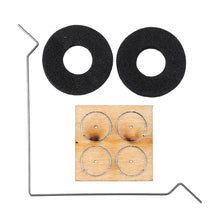 MinimumRC Landing Gear Set Sponge Wheel Steel Wire for RC Airplane 