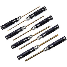 Yunzhong 16Pcs Hex Phillips Screw Nut Flat Screwdriver Tools Box Set with Bag for RC Model