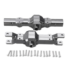 Metal Front+Rear Bridge Axle Shell Set For WPL HengLong 1/16 Military Truck RC Car Part