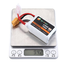 XF POWER 14.8V 1000mAh 75C 4S Lipo Battery XT60 Plug for RC Racing Drone