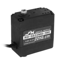 JX RD-5622MG-180 22KG Digital Metal Double Axis Steering Gear 180° Servo For RC Robot