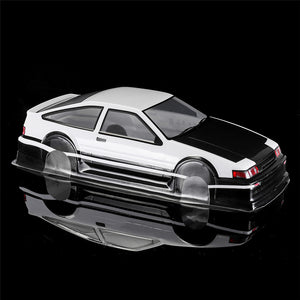 1/10 PVC RC Car Shell Painted Body for Toyota AE86 Model Rc Car Wheelbase 256mm w/ Accessories