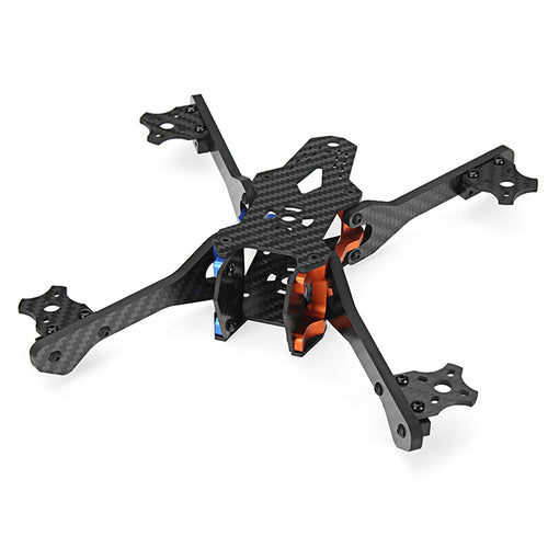 Realacc RX5 215mm FPV Racing Frame X Frame Kit RC Drone 5mm Arm Carbon Fiber 