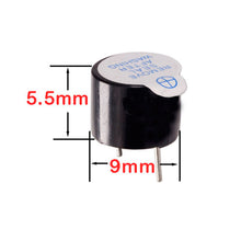 10Pcs 9×5.5mm RJX 5V FPV Racing Drone Buzzer for RC Model