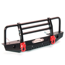 Aluminum Alloy Front Bumper Protector With LED Light For TRX4 1/10 RC Car