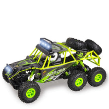 Wltoys 18628 1/18 2.4G 6WD Brushed Rc Car Rock Crawler with Front LED Light RTR Toys 