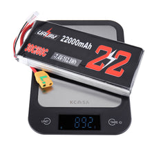 URUAV 7.4V 22000mAh 30/60C 2S XT90 Plug Lipo Battery for RC Quadcopter Agriculture Drone
