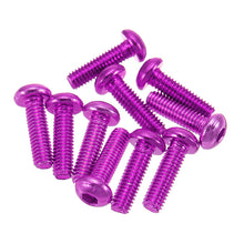 40PCS 7075 M3*6 M3*8 M3*10 M3*12 Screws Purple Red Blue Gold Green Orange for RC Drone FPV Racing