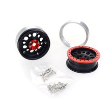 2PCS ZD Racing 2.2 inch Alloy Wheel Rim Hub Aluminum Beadlock for 1/10 RC Car Crawler Axial SCX10 