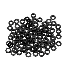 100Pcs M2 M2.5 M3 Black Plastic Nylon Washer Plated Spacer for RC Model