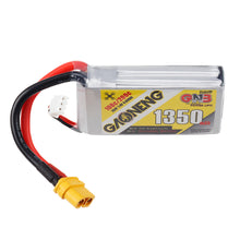 Gaoneng GNB 7.4V 1350mAh 100C 2S Lipo Battery XT60U-F Plug for RC Models Multicopter Frame