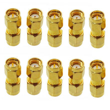 10PCS SMA Male to RP-SMA Male Adaptor RF Connector Straight For FPV RC Drone