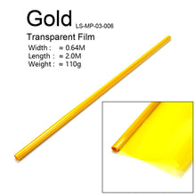 URUAV 2M Heat Shrink Covering Film Green / Red / Blue / Gold / Transparent For Balsa Wood RC Airplane