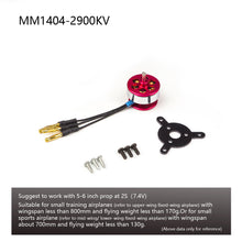 AEORC RC Power Combo MM1404 1404 2900KV KV2900 C10 Brushless Motor +10A ESC+5030 Prop for RC Fixed Wing Airplane Plane