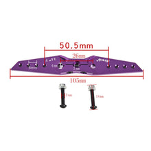 Miracle F-022 25T 105mm 3.5 Inch CNC Aluminum Alloy Servo Dual Arm for Futaba Hitec JR