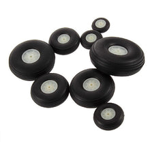 5X 70MM Rubber Wheel For RC Airplane And DIY Robot Tires 
