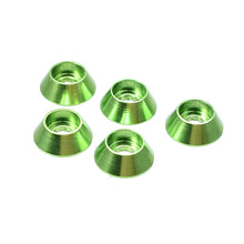 Aluminum Alloy M3 Hexagon Screw Cup Shaped Washer 5Pcs Set