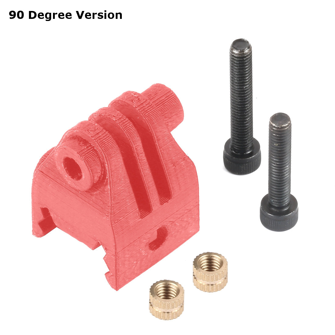 For GOPRO/EKEN Action Camera Mount Guide Lead Rail Adapter Slide Way Clamp Holder Cold Shoe Base 3D Printed for FPV Drone Gimbal