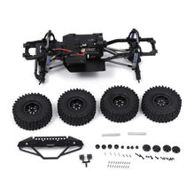 Metal Frame Chassis For SCX10Ⅱ 1/10 RC Car Vehicle Models Parts With 540 Motor