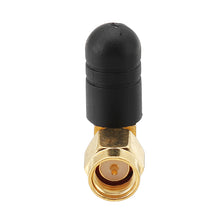 1PC 25mm 2.4G 2DBi Gain SMA-J Male Connector Black 90 Degree/Straight Mini Short FPV Thumb Antenna 