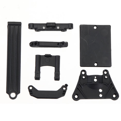 18101 Front Top Plate+Servo Guard+Suspension Brace For HBX 18859E 1/18 4WD Off Road Electric Powered Crawler RC Car Parts