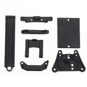 18101 Front Top Plate+Servo Guard+Suspension Brace For HBX 18859E 1/18 4WD Off Road Electric Powered Crawler RC Car Parts