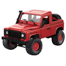 MN90 1/12 2.4G 4WD Rc Car W/ Front LED Light 2 Body Shell Roof Rack Crawler Monster Truck RTR Toy