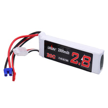 URUAV 7.4V 2800mAh 20C 2S Lipo Battery EC2 Plug JST Plug with Fire-Proo Bag for Hubsan H501S H501A H501M H501C