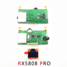 GE-FPV RX5808 Pro 5.8G 40CH True-D Diversity FPV Receiver Onboard OLED OSD Display Module For FPV Goggles Fatshark Monitor RC Drone