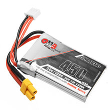 Gaoneng GNB 7.4V 450mAh 50C 2S Lipo Battery XT30 Plug