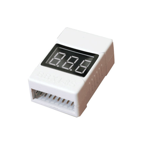 BBX1S-8S Battery Voltage Tester Low Voltage Buzzer Alarm for 1-8S Lipo Battery 