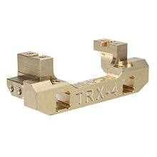 1PCS Traxxas TRX-4 RC Car Spare Parts Front Bumper Mount Gold Servo Moving Bracket Holder