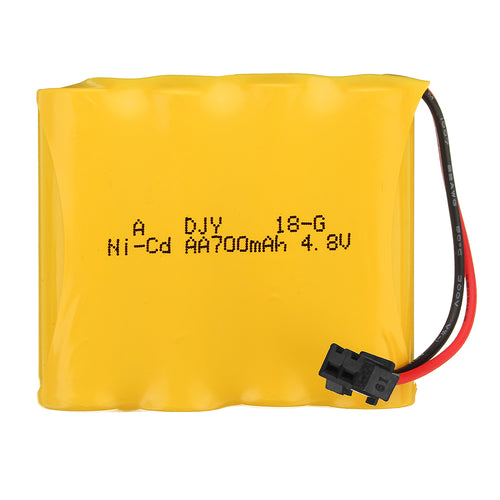 4.8V 700mAh 4S Ni-Cd Battery SM Plug for 23211 1/20 2.4G Rc Car Parts 