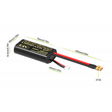 ZOHD LIONPACK 7.4V 2S1P 3500mAh 18650 Li-ion Lipo Battery for FPV Goggles Sub250g Plane RC Airplane Long Range Car Boat Tank