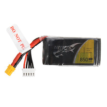 TATTU 14.8V 850mAh 75C 12.58Wh 4S XT30U-F Plug Lipo Battery for RC Racing Drone