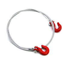 Trailer Hook Chain Tow Buckle Rescue Buckle for 1/10 Axial SCX10 90046 RC4WD D90 CC01 Rc Car Parts