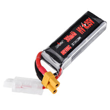 4Pcs URUAV 7.6V 300mAh 80C/160C 2S HV 4.35V Lipo Battery XT30 Plug for BETAFPV Whoop Quadcopter