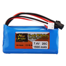 ZOP POWER 7.4V 1500mAh 20C 2S Lipo Battery SM Plug for RC Car