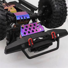 5PCS Colorful Stainless Steel Chassis Protection Skid Plate Armor for 1/10 TRX4 RC Vehicles Parts