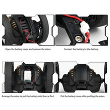 WiFi RC Prank Stunt i Toy High Speed Video Remote Control Jumping Car LED Headlight Smart Bounce Racer Christmas Gift Camera