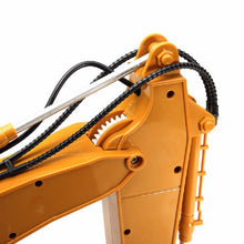 RCtown HuiNa Toys 1550 15Channel 2.4G 1/14 RC Car 680 Degree Rotation Metal Excavator Cool Sound/Light Effect Truck