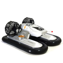 RC Boat Hovership Amphibious Transport Dock 4CH Remote Control Hovercraft Boat High Simulation Electronic Hobby Toys for Kids- E